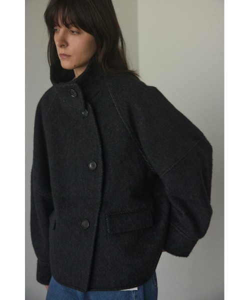 BLACK BY MOUSSY（ブラックバイマウジー）の「volume sleeve coat