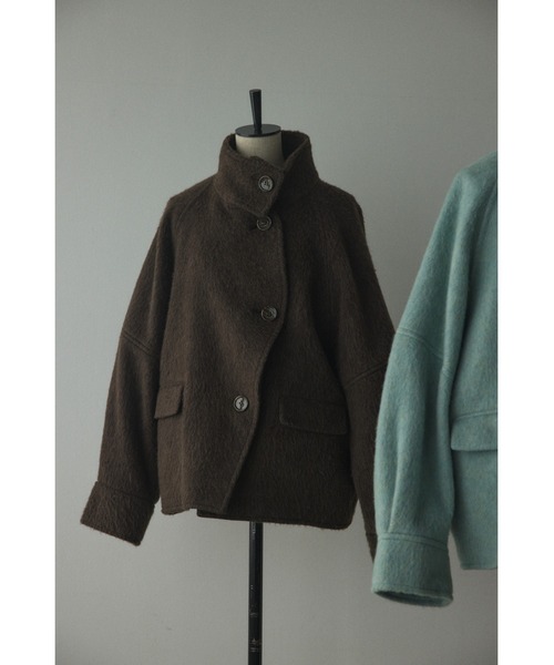 BLACK BY MOUSSY（ブラックバイマウジー）の「volume sleeve coat  