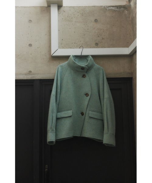 BLACK BY MOUSSY（ブラックバイマウジー）の「volume sleeve coat