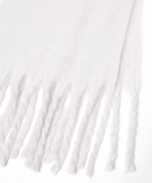 PAGEBOY(ページボーイ)の「ボリュームフリンジストール(マフラー・レディース・ブラウン/グレー・FREE)」の15枚目の写真