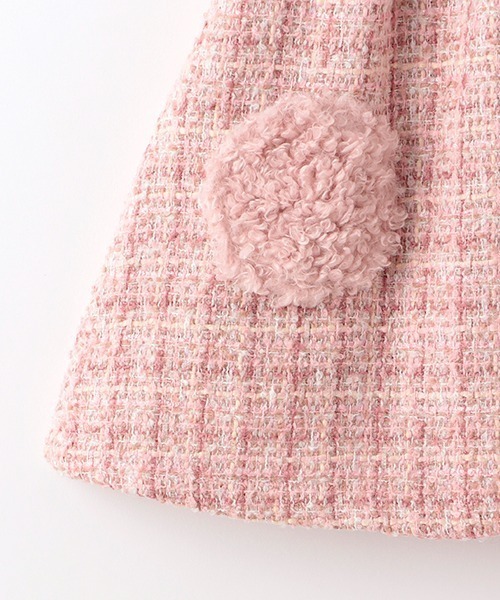 sense of wonder（センスオブワンダー）の「ロービングジャンパースカート（ジャンパースカート・キッズ・ピンク/キナリ・80ｃｍ/90cm/100cm/110cm/120cm/130cm）」の8枚目の写真