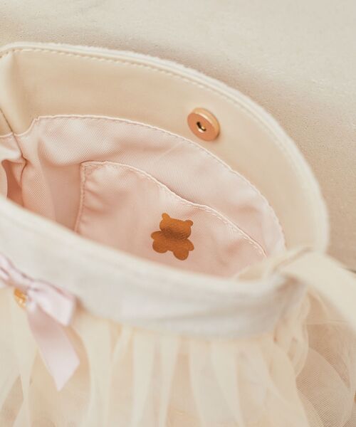 Maison de FLEUR（メゾンドフルール）の「フローラフリルショルダーバッグ（ショルダーバッグ・レディース・アイボリー/ベージュ・FREE）」の4枚目の写真