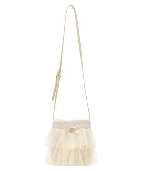 Maison de FLEUR（メゾンドフルール）の「フローラフリルショルダーバッグ（ショルダーバッグ・レディース・アイボリー/ベージュ・FREE）」の6枚目の写真
