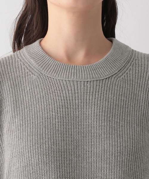 GLOBAL WORK Smile Seed Store（グローバルワーク スマイルシードストア）の「なめらかAラインワンピース/116042（ワンピース・レディース・ベージュ/ブラック/杢グレー・LARGE/SMALL/MEDIUM）」の20枚目の写真