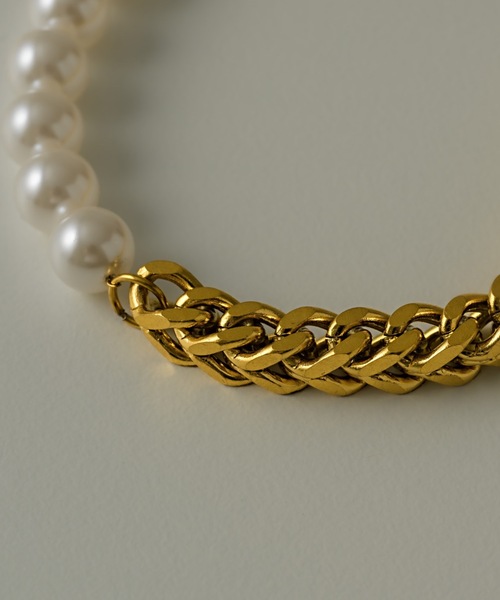 BRACELET/CHAIN×PEARL（ブレスレット）｜muku（ムク）の
