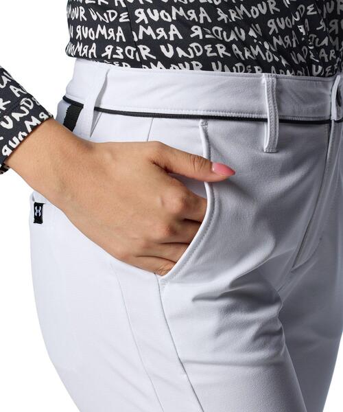 UNDER ARMOUR（アンダーアーマー）の「UAドライブ プロ テーパードパンツ（ゴルフ/レディース）（その他パンツ・レディース・ホワイト・M/XL/S/L）」の3枚目の写真