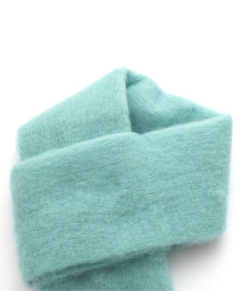 apres les cours（アプレレクール）の「ふわふわシャギーマフラー（マフラー・キッズ・チェック/エメラルド/アイボリー・120/140）」の14枚目の写真