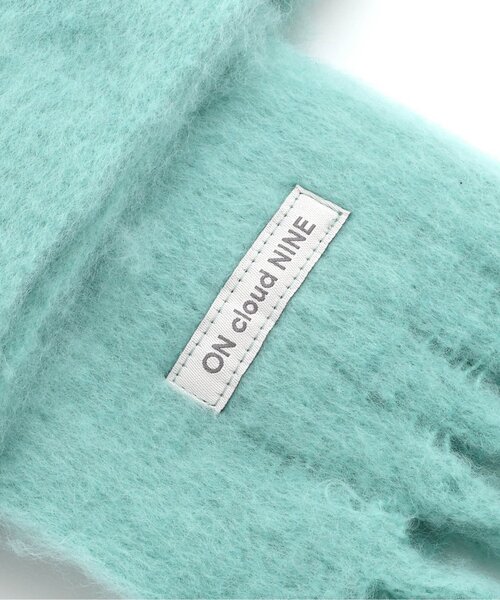 apres les cours（アプレレクール）の「ふわふわシャギーマフラー（マフラー・キッズ・チェック/エメラルド/アイボリー・120/140）」の16枚目の写真