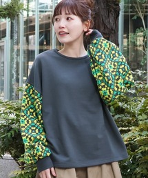 クロシェロングスリーブプルオーバー