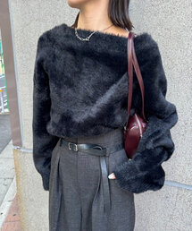 ミンクライクカーディガン