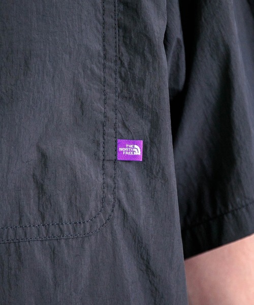 THE NORTH FACE PURPLE LABEL（ザ ノースフェイス パープルレーベル）の「[ THE NORTH FACE PURPLE LABEL ] Nylon Taffeta Field S/S Shirt（シャツ/ブラウス・メンズ・チャコールグレー・M/L）」の10枚目の写真