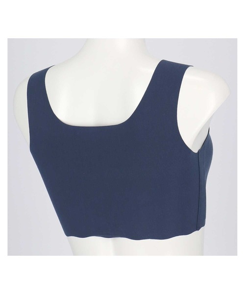 une nana cool(ウンナナクール)の「汗消臭 綿混フラット仕上げ ノンワイヤーブラ(ブラジャー・レディース・サーモンピンク/ミント/チョコ/グリーン/ネイビー・LL/M/L)」の16枚目の写真