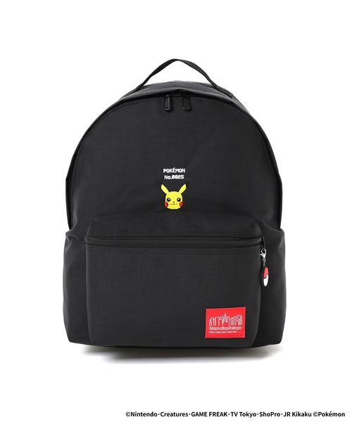 Manhattan Portage(マンハッタンポーテージ)の「Big Apple Backpack for Kids Pokemon Pikachu(バックパック/リュック・キッズ・ブラック・SMALL)」の3枚目の写真