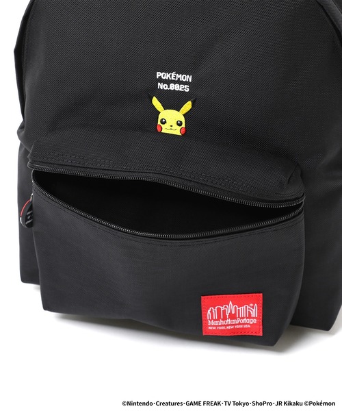 Manhattan Portage(マンハッタンポーテージ)の「Big Apple Backpack for Kids Pokemon Pikachu(バックパック/リュック・キッズ・ブラック・SMALL)」の8枚目の写真