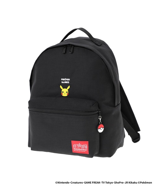 Manhattan Portage(マンハッタンポーテージ)の「Big Apple Backpack for Kids Pokemon Pikachu(バックパック/リュック・キッズ・ブラック・SMALL)」の2枚目の写真