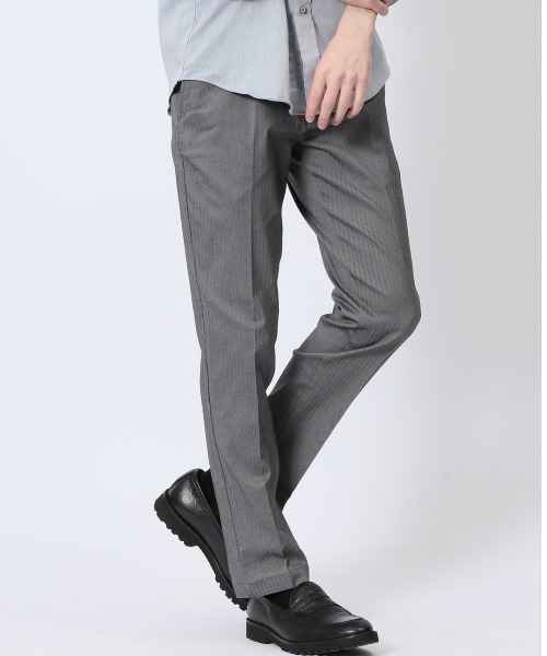 TAKA-Q(タカキュー)の「【抗菌防臭 ウォッシャブル】タカキュー クロスストレッチ トラウザーパンツ(チノパンツ・メンズ・ダークウッド/ネイビー/グレー/ブラック・S/MEDIUM/LARGE/X-LARGE)」の3枚目の写真