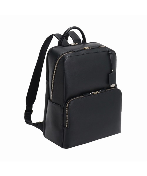 Jewelna Rose(ジュエルナローズ)の「フレイヤ・リュック2 2気室 14.0インチPC 16142(バックパック/リュック・レディース・ホワイト/グレイッシュベージュ/ブラック/ライトグレー/ブラウン・FREE)」の15枚目の写真