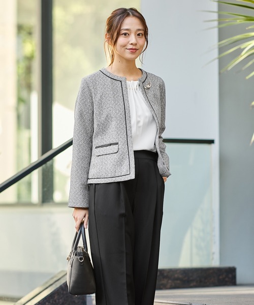 Honeys（ハニーズ）の「ベルトモチーフハンドバッグ（ハンドバッグ・レディース・ホワイト×ブラウン/ブルー/グレイッシュベージュ/ブラック・FREE）」の11枚目の写真