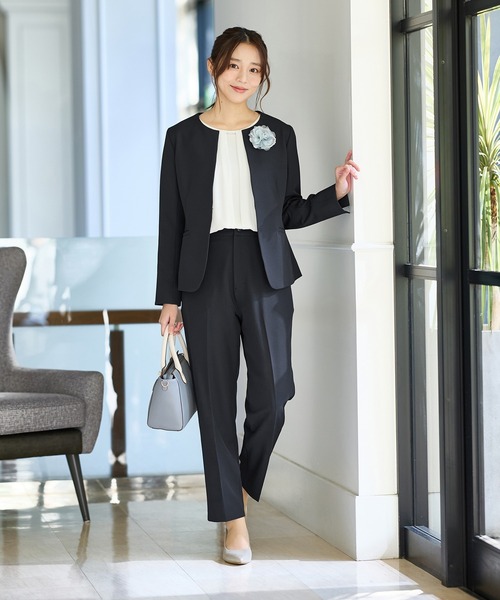 Honeys（ハニーズ）の「ベルトモチーフハンドバッグ（ハンドバッグ・レディース・ホワイト×ブラウン/ブルー/グレイッシュベージュ/ブラック・FREE）」の13枚目の写真