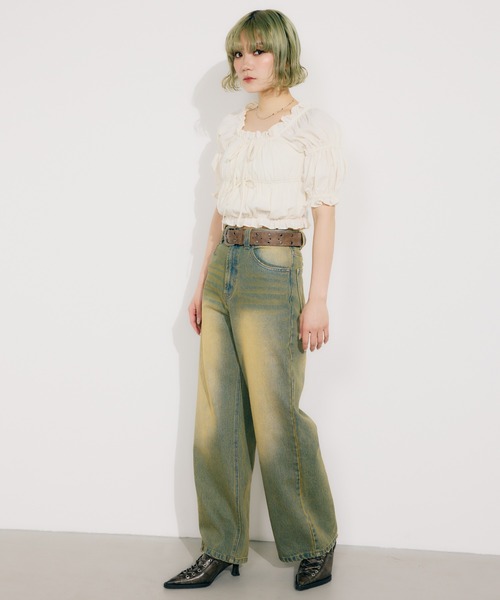 Ribbon blouse | Gajess