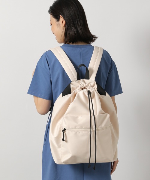 K2CONTOUR-BK-25,5㌢ セール】ポケットドロストリュック / 292187（バックパック