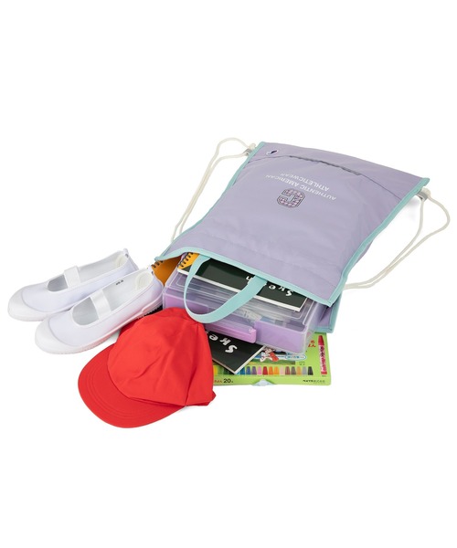 Champion(チャンピオン)の「チャンピオン ナップサック モンゴメリー No.63982(バックパック/リュック・キッズ・ブラック/サックスブルー/パープル・FREE)」の13枚目の写真