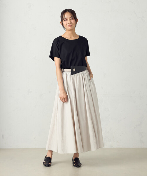 COMME CA ISM（コムサイズム）の「バイカラーベルト（ベルト・レディース・ブラック系/オレンジ系・FREE）」の3枚目の写真