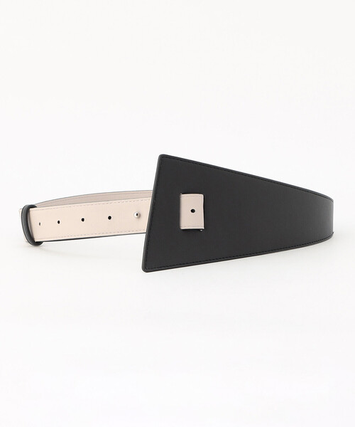 COMME CA ISM（コムサイズム）の「バイカラーベルト（ベルト・レディース・ブラック系/オレンジ系・FREE）」の5枚目の写真