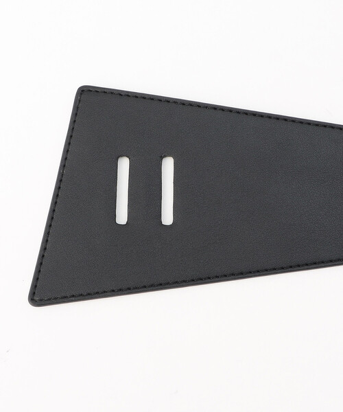 COMME CA ISM（コムサイズム）の「バイカラーベルト（ベルト・レディース・ブラック系/オレンジ系・FREE）」の7枚目の写真