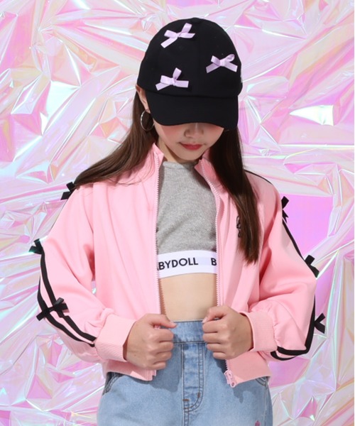 BABYDOLL（ベビードール）の「ロゴショート丈 タンクトップ 0250K（タンクトップ・キッズ・ブラック/アッシュグレー/ホワイト/ピンク系その他7・100-110cm/120-130cm）」の8枚目の写真