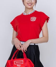 <LADIES>タックフリル袖UVプルオーバー