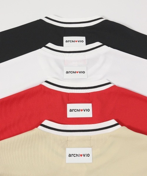 archivio(アルチビオ)の「<LADIES>タックフリル袖UVプルオーバー(Tシャツ/カットソー・レディース・ホワイト/ブラック/ベージュ/レッド・S/L/M)」の15枚目の写真