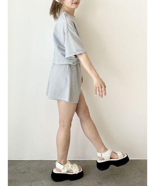 セール】SHEER LAYERED SWEAT SHORT PT/シアーレイヤード
