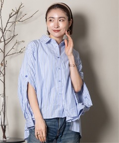 nemne store リボンビスチェシャツ セール】《Delfy》リボンビスチェシャツ（シャツ/ブラウス
