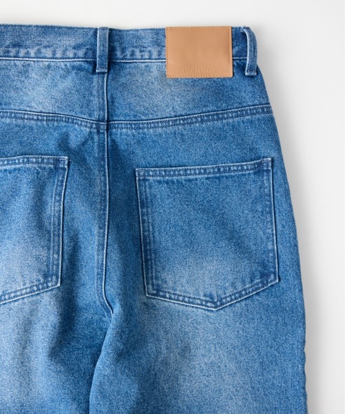 meltum(メルタム)の「LOOSE FIT DENIM(デニムパンツ・メンズ・ブラック/ブルー・SMALL/MEDIUM/LARGE)」の13枚目の写真