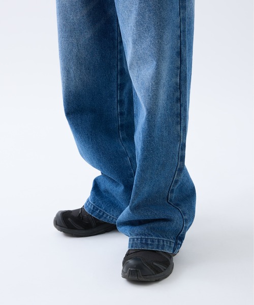 meltum(メルタム)の「LOOSE FIT DENIM(デニムパンツ・メンズ・ブラック/ブルー・SMALL/MEDIUM/LARGE)」の5枚目の写真