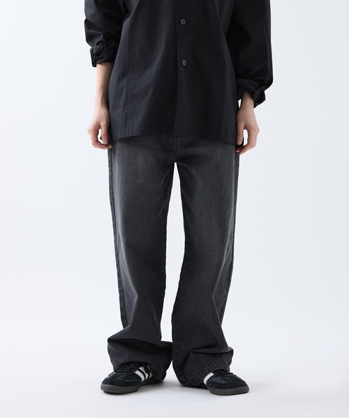 meltum(メルタム)の「LOOSE FIT DENIM(デニムパンツ・メンズ・ブラック/ブルー・SMALL/MEDIUM/LARGE)」の8枚目の写真