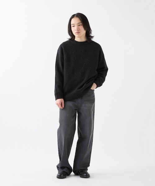 meltum(メルタム)の「LOOSE FIT DENIM(デニムパンツ・メンズ・ブラック/ブルー・SMALL/MEDIUM/LARGE)」の19枚目の写真