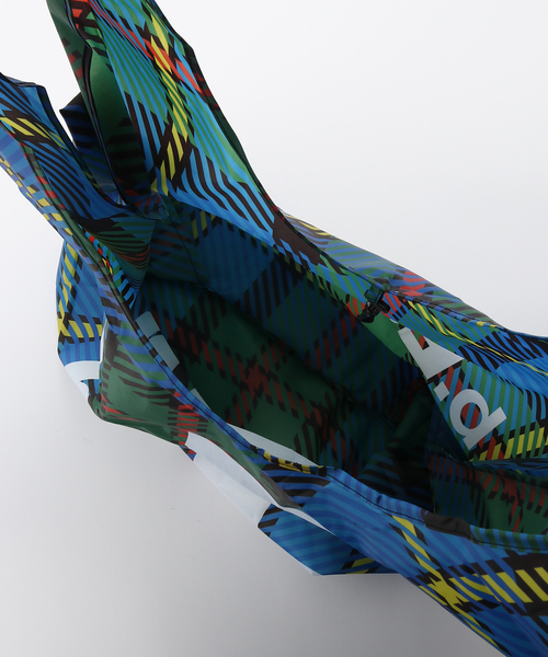 Oriens JOURNAL STANDARD(オリエンス ジャーナルスタンダード)の「【b.Eautiful/ビューティフル】 MacLeod Tartan XL Reusable Ba C010-AC-005(エコバッグ/サブバッグ・レディース・ブルー・FREE)」の4枚目の写真