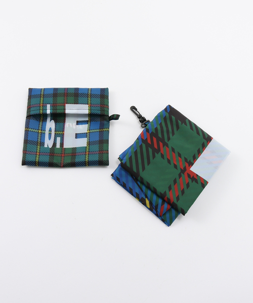 Oriens JOURNAL STANDARD(オリエンス ジャーナルスタンダード)の「【b.Eautiful/ビューティフル】 MacLeod Tartan XL Reusable Ba C010-AC-005(エコバッグ/サブバッグ・レディース・ブルー・FREE)」の10枚目の写真