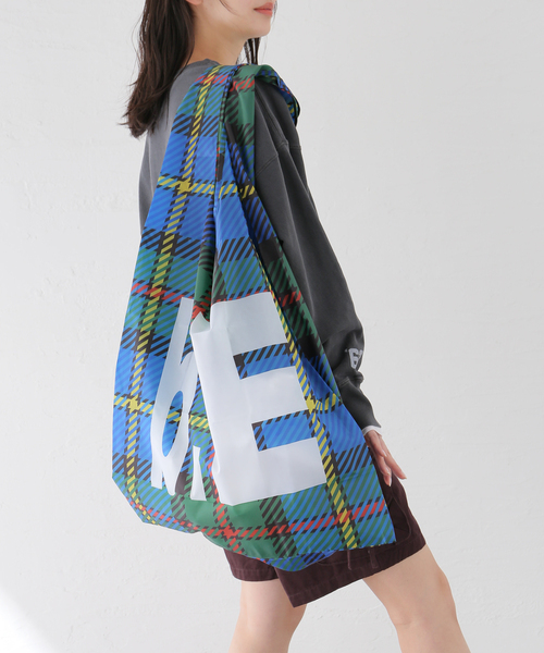 Oriens JOURNAL STANDARD(オリエンス ジャーナルスタンダード)の「【b.Eautiful/ビューティフル】 MacLeod Tartan XL Reusable Ba C010-AC-005(エコバッグ/サブバッグ・レディース・ブルー・FREE)」の13枚目の写真