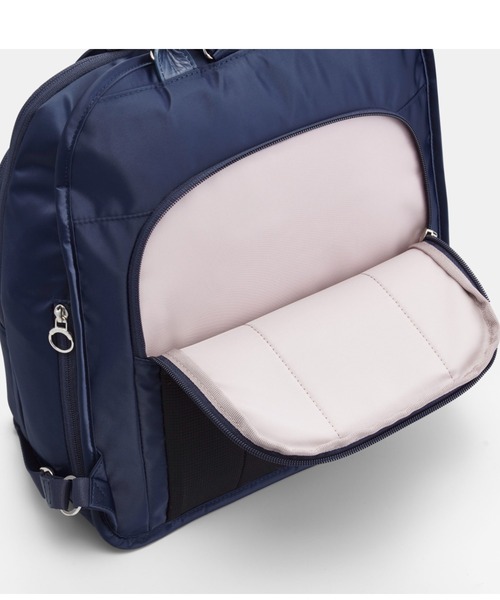 Kanana project(カナナプロジェクト)の「カナナ プロジェクト リュックサック PJ1-4TH A4サイズ収納 12L No.68722(バックパック/リュック・レディース・グレー/ネイビー・FREE)」の3枚目の写真
