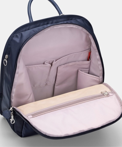 Kanana project(カナナプロジェクト)の「カナナ プロジェクト リュックサック PJ1-4TH A4サイズ収納 12L No.68722(バックパック/リュック・レディース・グレー/ネイビー・FREE)」の7枚目の写真