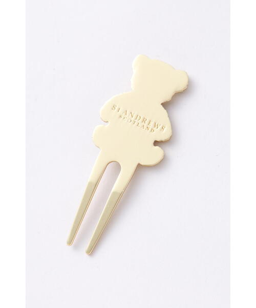 St ANDREWS(セントアンドリュース)の「【St ANDREWS】テディベアグリーンフォーク (UNISEX)(ゴルフグッズ・レディース・ブラック/ゴールド・FREE)」の6枚目の写真