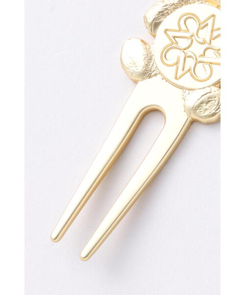 St ANDREWS(セントアンドリュース)の「【St ANDREWS】テディベアグリーンフォーク (UNISEX)(ゴルフグッズ・レディース・ブラック/ゴールド・FREE)」の5枚目の写真