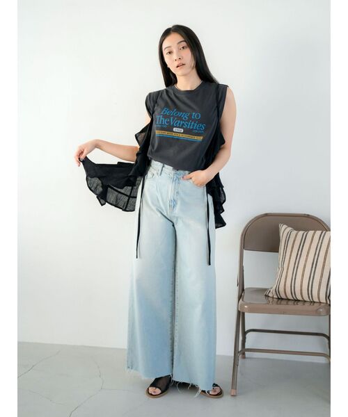 Ungrid(アングリッド)の「メッシュヒールサンダル(サンダル・レディース・オフホワイト/ブラック・S/M/L)」の11枚目の写真