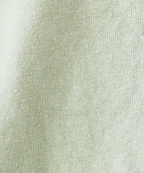 UNTITLED（アンタイトル）の「【アンサンブル可能/手洗い可】リネン混ベーシックカーディガン（カーディガン/ボレロ・レディース・グリーン系/イエロー系その他/ベージュ/ネイビー・00/02/04/44/48）」の10枚目の写真
