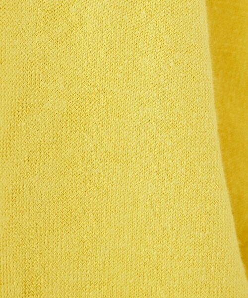 UNTITLED（アンタイトル）の「【アンサンブル可能/手洗い可】リネン混ベーシックカーディガン（カーディガン/ボレロ・レディース・グリーン系/イエロー系その他/ベージュ/ネイビー・00/02/04/44/48）」の14枚目の写真