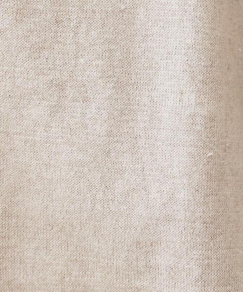 UNTITLED（アンタイトル）の「【アンサンブル可能/手洗い可】リネン混ベーシックカーディガン（カーディガン/ボレロ・レディース・グリーン系/イエロー系その他/ベージュ/ネイビー・00/02/04/44/48）」の18枚目の写真