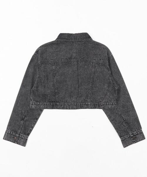 WEGO（ウィゴー）の「WEGO/ヴィンテージウォッシュショートデニムジャケット（デニムジャケット・レディース・コバルトブルー/ブラック系その他・FREE）」の20枚目の写真